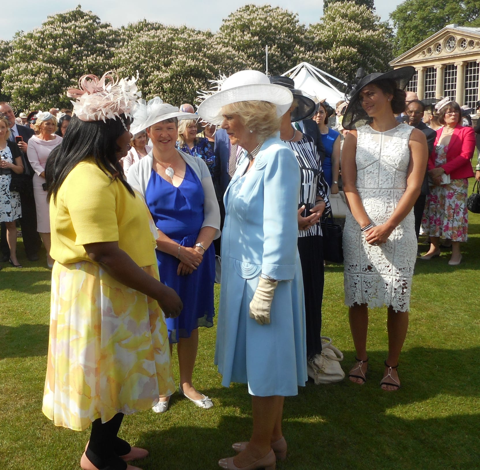 Meeting the Duchess of Cornwall