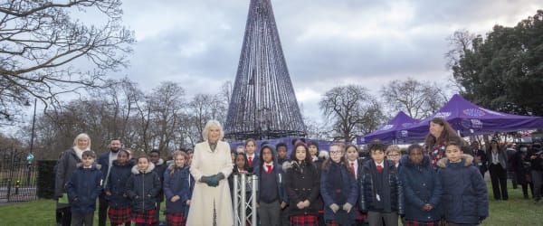 The Duchess of Cornwall visits Trinity